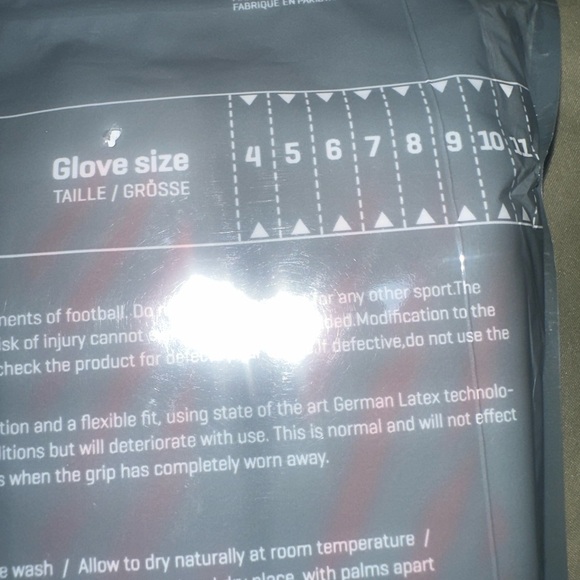 New PUMA Ultra Grip Hybrid Pro Goalkeeper Gloves Mens Orange Size 9 - Picture 3 of 8